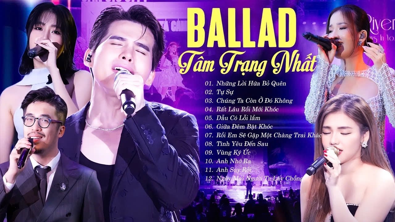 NGHE L&Agrave; KH&Oacute;C - Top 16 Bản BALLAD BUỒN T&Acirc;M TRẠNG NHẤT 2025 | Vũ, Orange, L&acirc;m Bảo Ngọc, Quốc Thi&ecirc;n,...