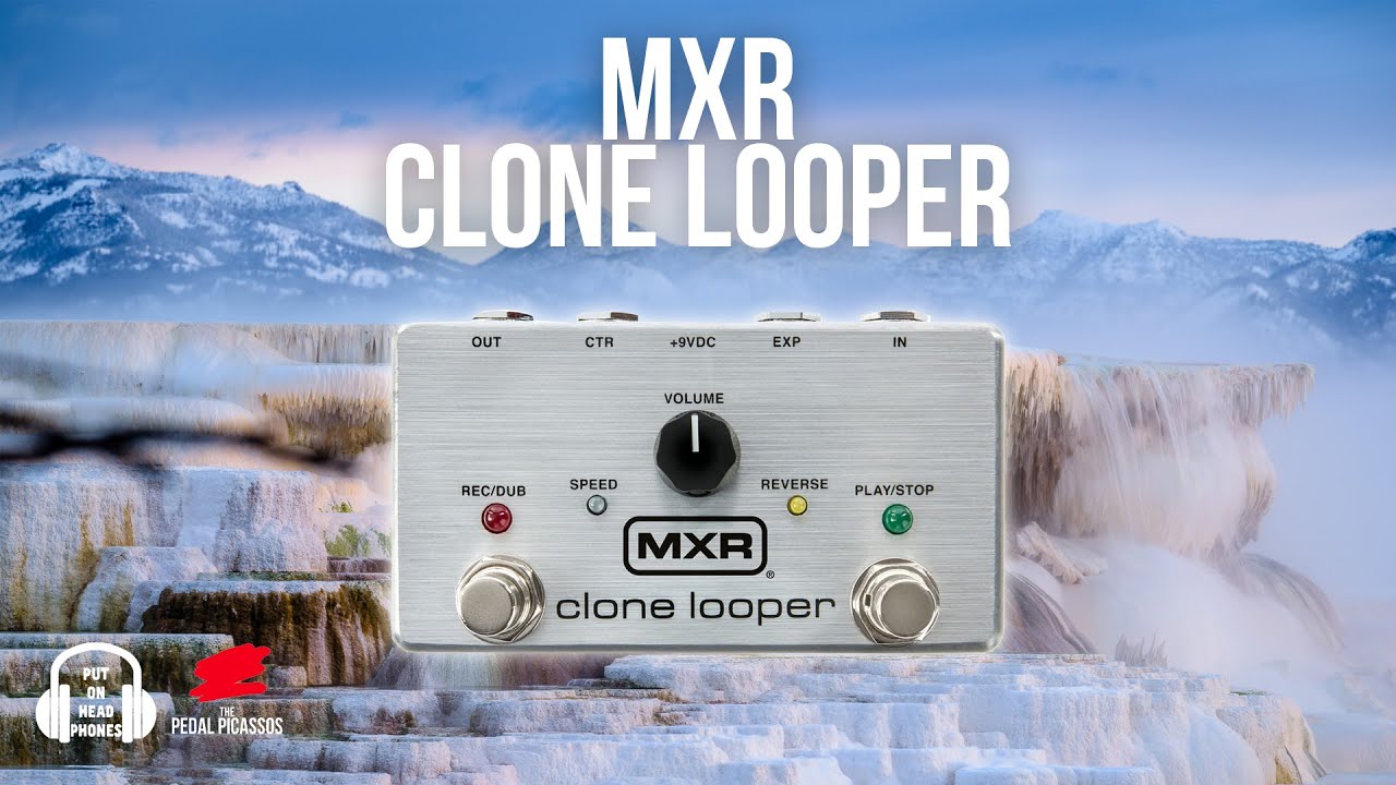 MXR CLONE LOOPER потрясающая педаль лупа!