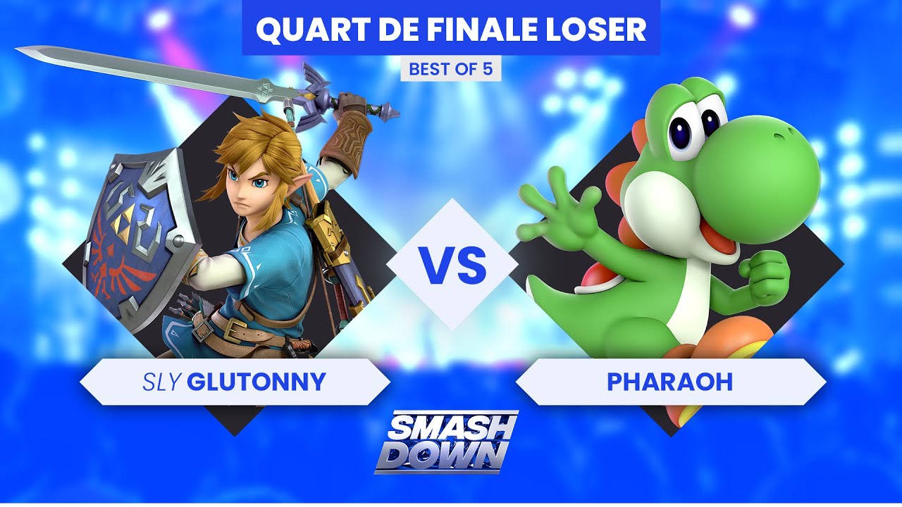 GLUTONNY 🆚 PHARAOH | TOP 8 - Quart de Finale Loser [SmashDown]