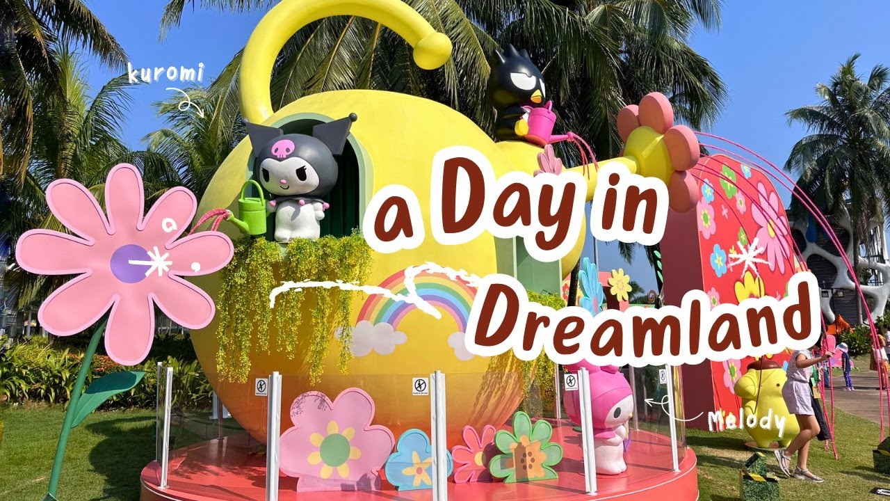 Garden of Lights with Sanrio characters | Hello Kitty & Kuromi | Enchanting Garden and Dreamland