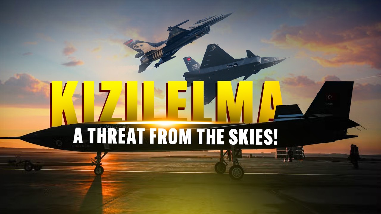 Kızılelma Drone First Air-to-Air Missile Strike | Turkey Military UAV