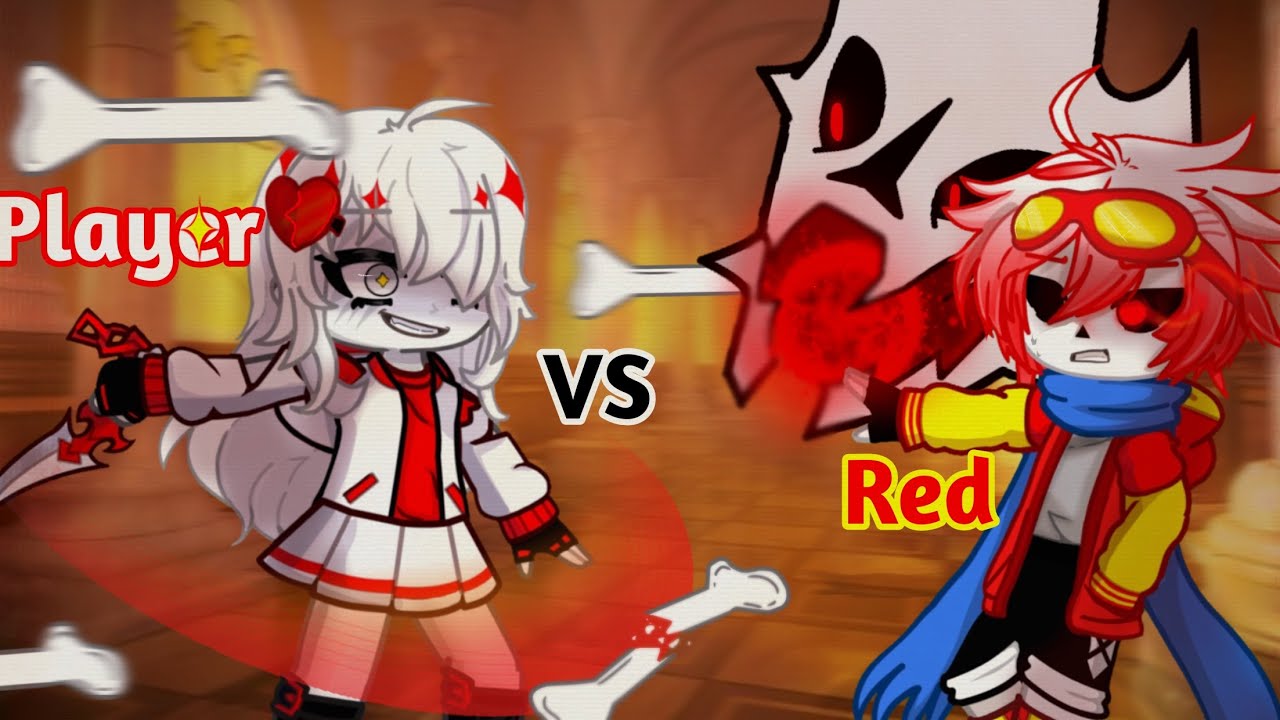 Red VS Player | Megalomaniac GLMV (Undertale AU)