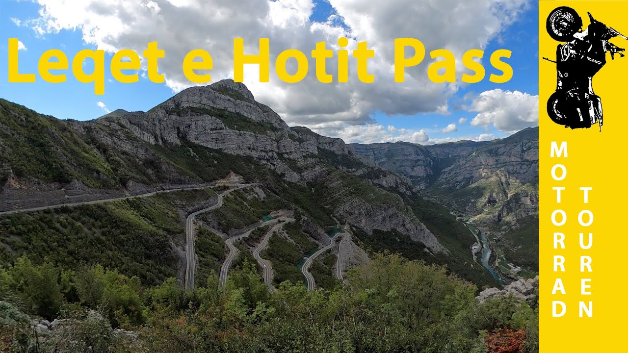 Montenegro Albanien 3 Pässe eine Schlucht Qafe Perdolec Pass Cijevna Schlucht  Leqet e Hotit Pass