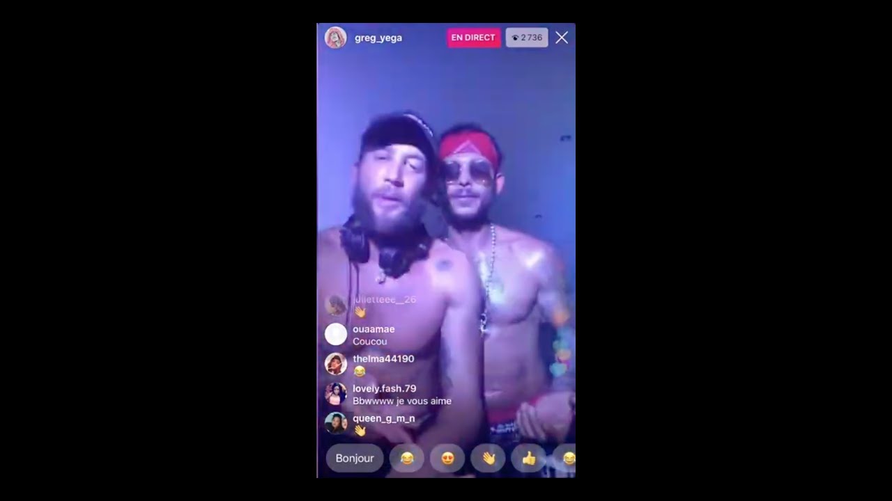 Greg et Paga, live