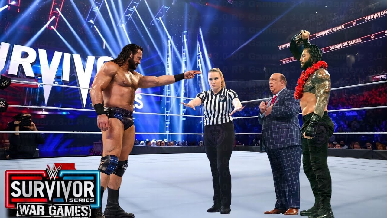 Full Match - Roman Reigns vs. Drew McIntyre - WWE SURVIVOR SERIES 2022
