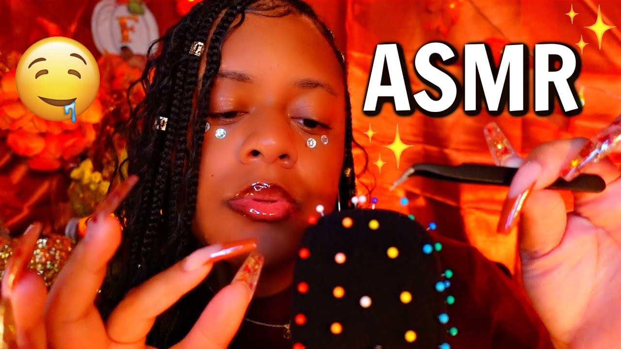 removing extremely sharp objects from your brain ASMR 🤤✨ (sound sprouts & tingles..😴🧡✨)