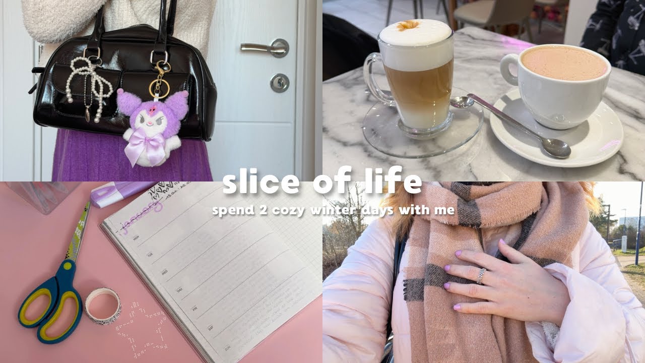 winter diaries❄️ | spend 2 cozy winter days with me, journaling, shopping, cafe dates, slice of life