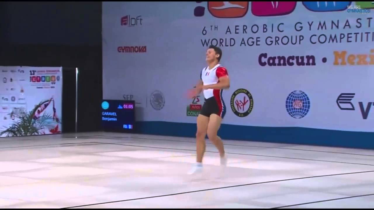 WCH Aeróbic Cancún 2014 - (FINAL) IM - GARAVEL Benjamin - FRA  (21,975)