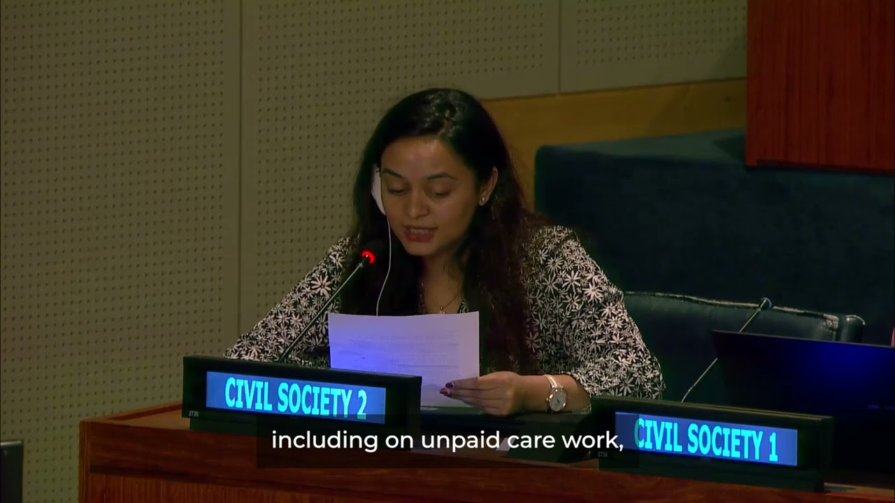 Intervention: Riju Dakal, ARROW, FfD Forum 2026