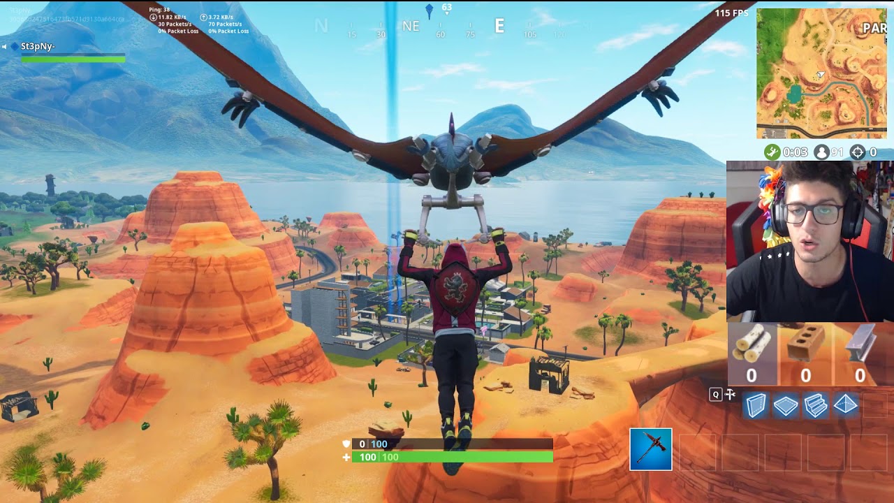 FORTNITE: NEL MEZZO DEL CAMMIN DI NOSTRA VITA.. MI RITROVAI IN UNA LANDA SENZA VITA!!