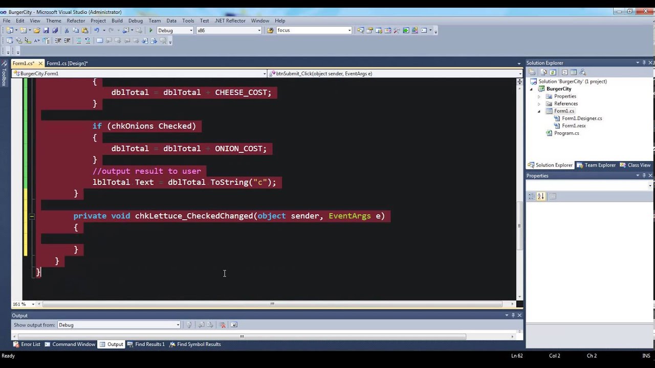 C# Checkboxes and Functions