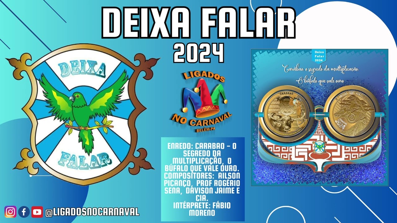 Ligados no Carnaval  - Deixa Falar 2024.