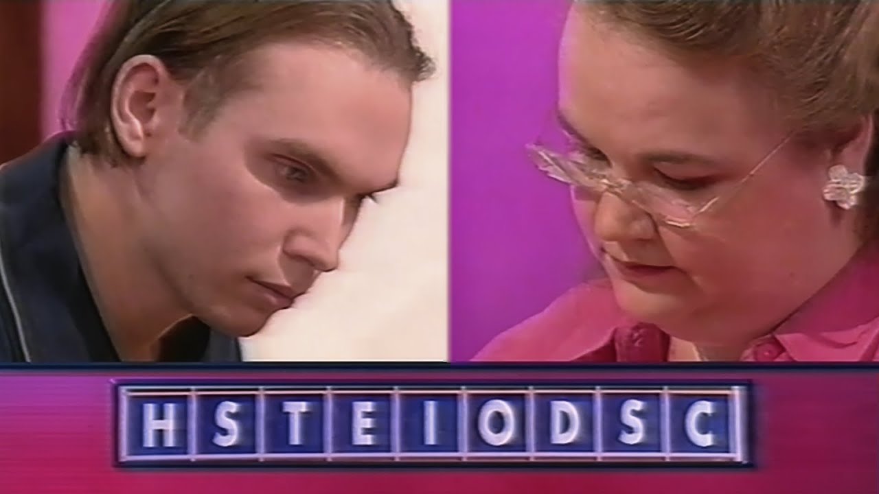 Countdown - 28th Nov 2003 - Adam Laws & Rebecca Pasha + Richard Whiteley & Geoffrey Durham HD 50fps