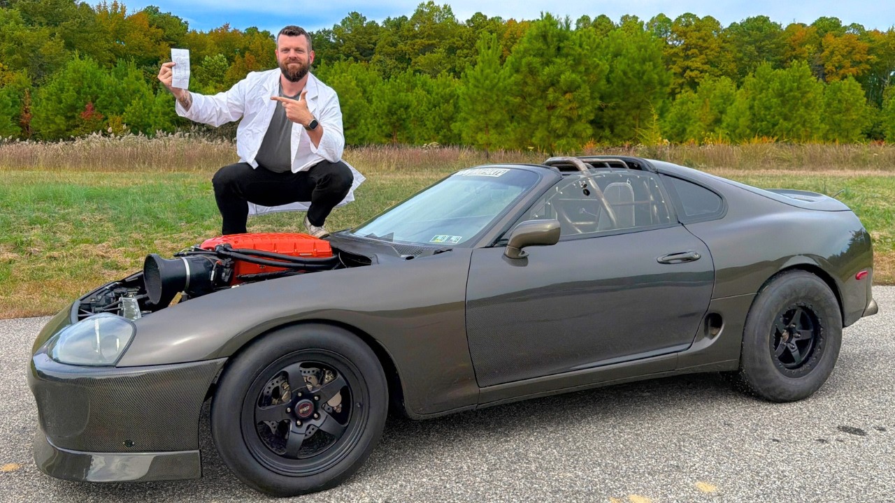 Мы создали Supra, разгоняющуюся до 100 км/ч за 7 секунд и оснащенную двигателем Hellephant!