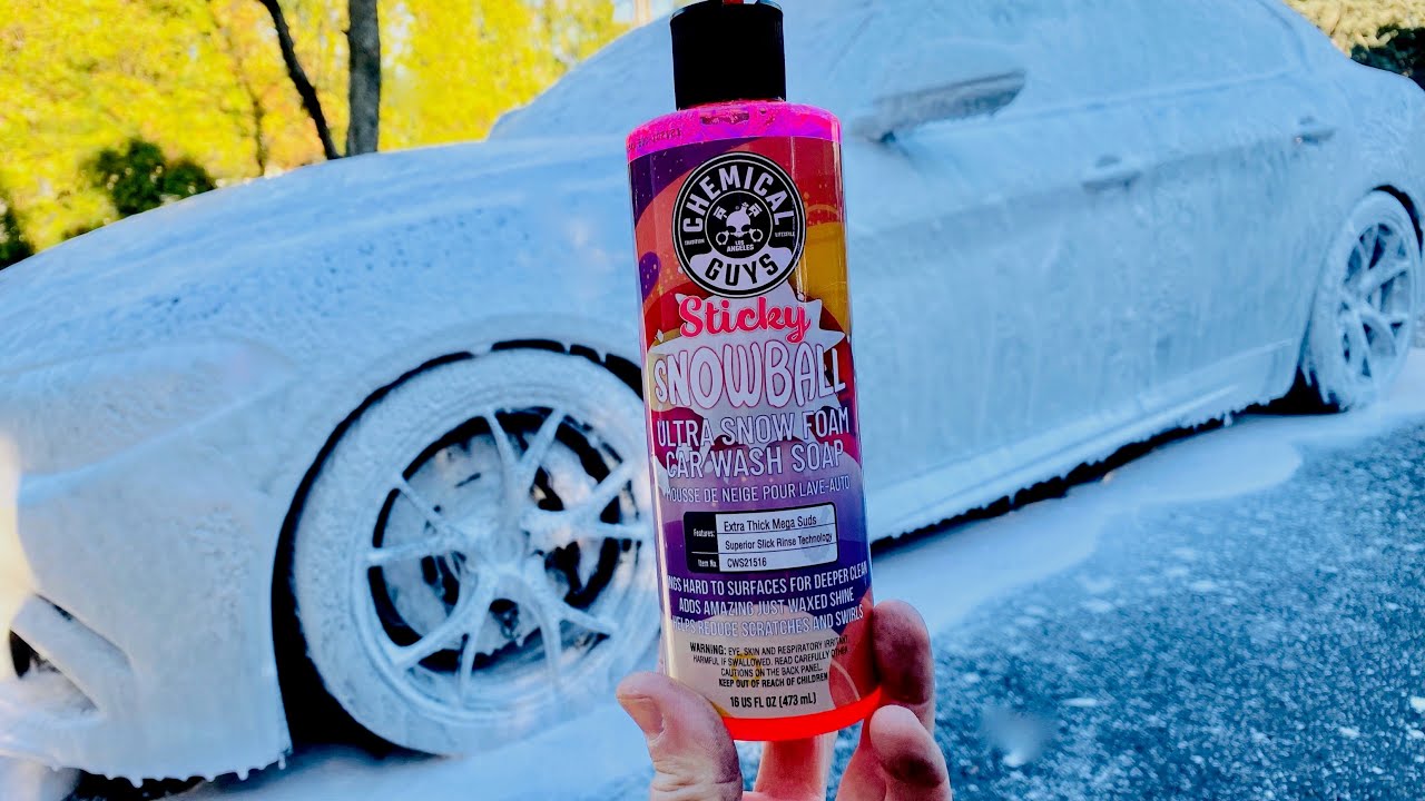 Chemical Guys Sticky SnowBall Ultra Snow Foam Review