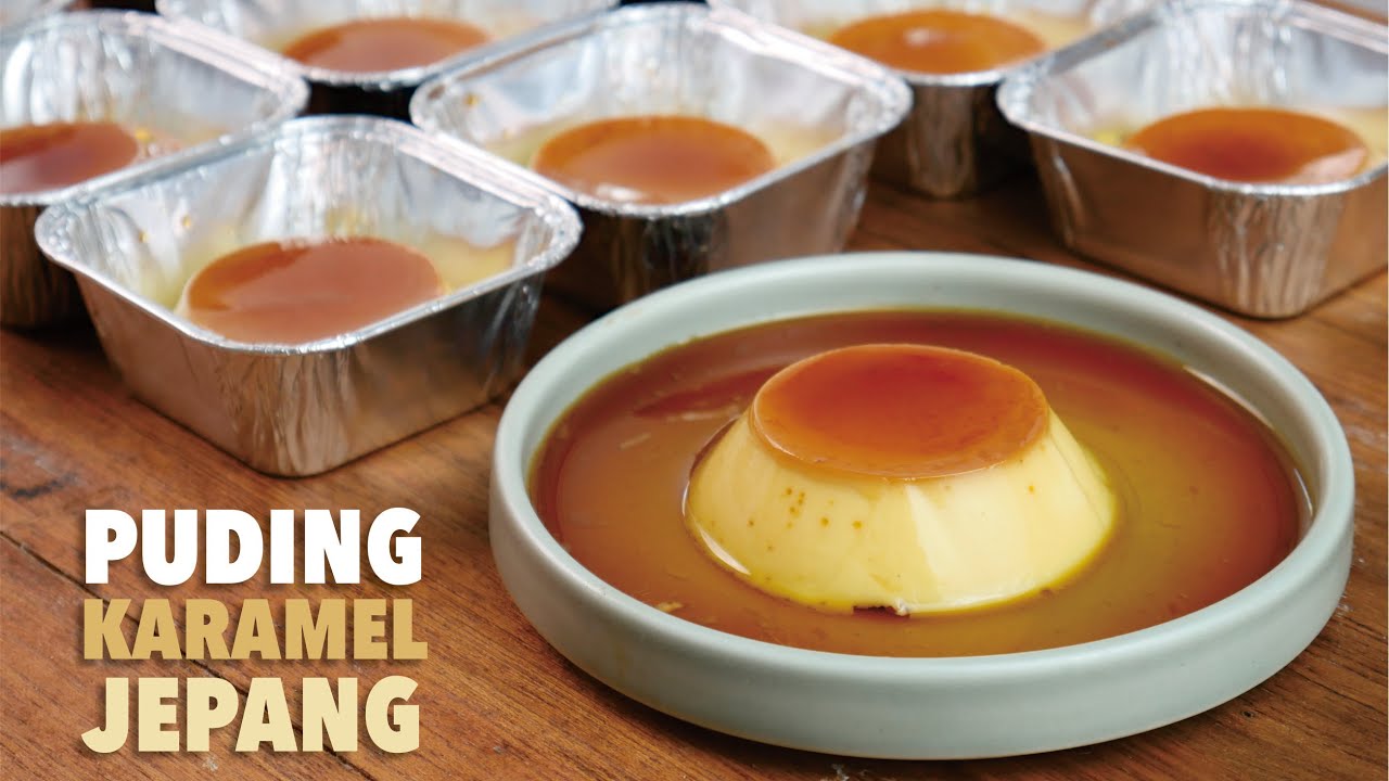 Modal 1,500 Jual 7,000 | Resep PUDING KARAMEL JEPANG Lumer & Lembut