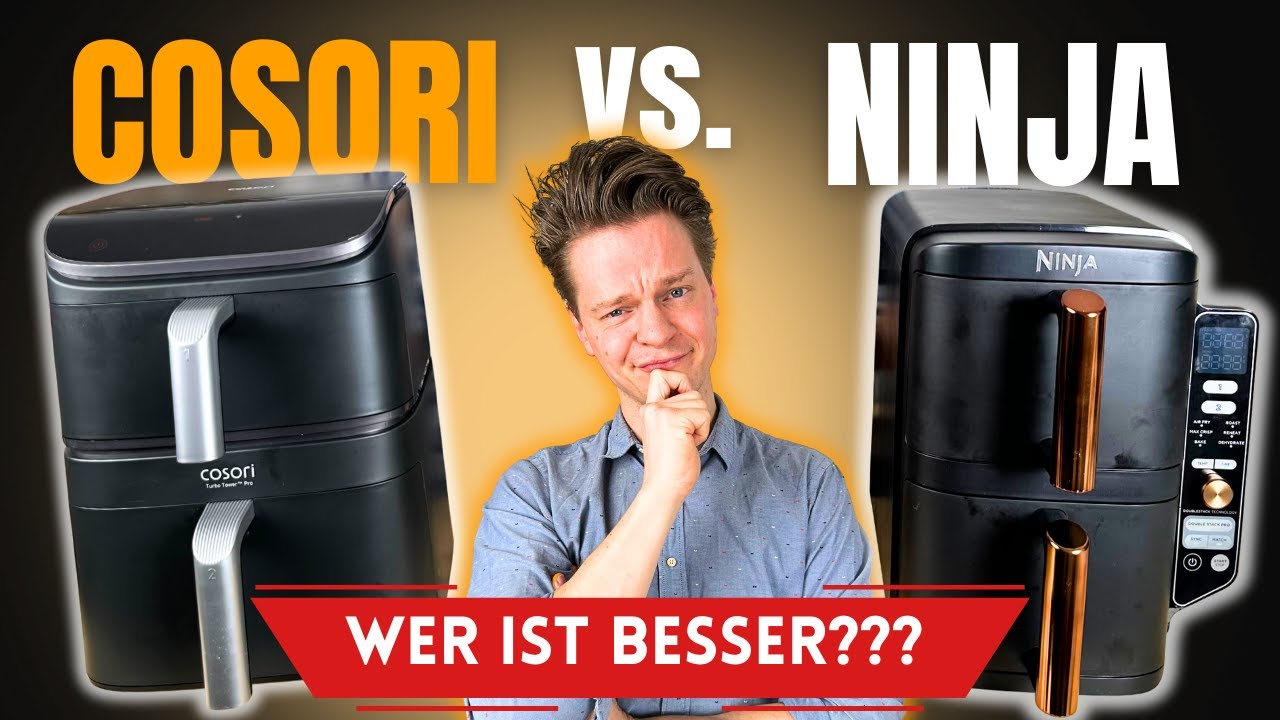 Cosori Turbo Tower Pro Smart vs. Ninja Double Stack XL - Der klare Testsieger!