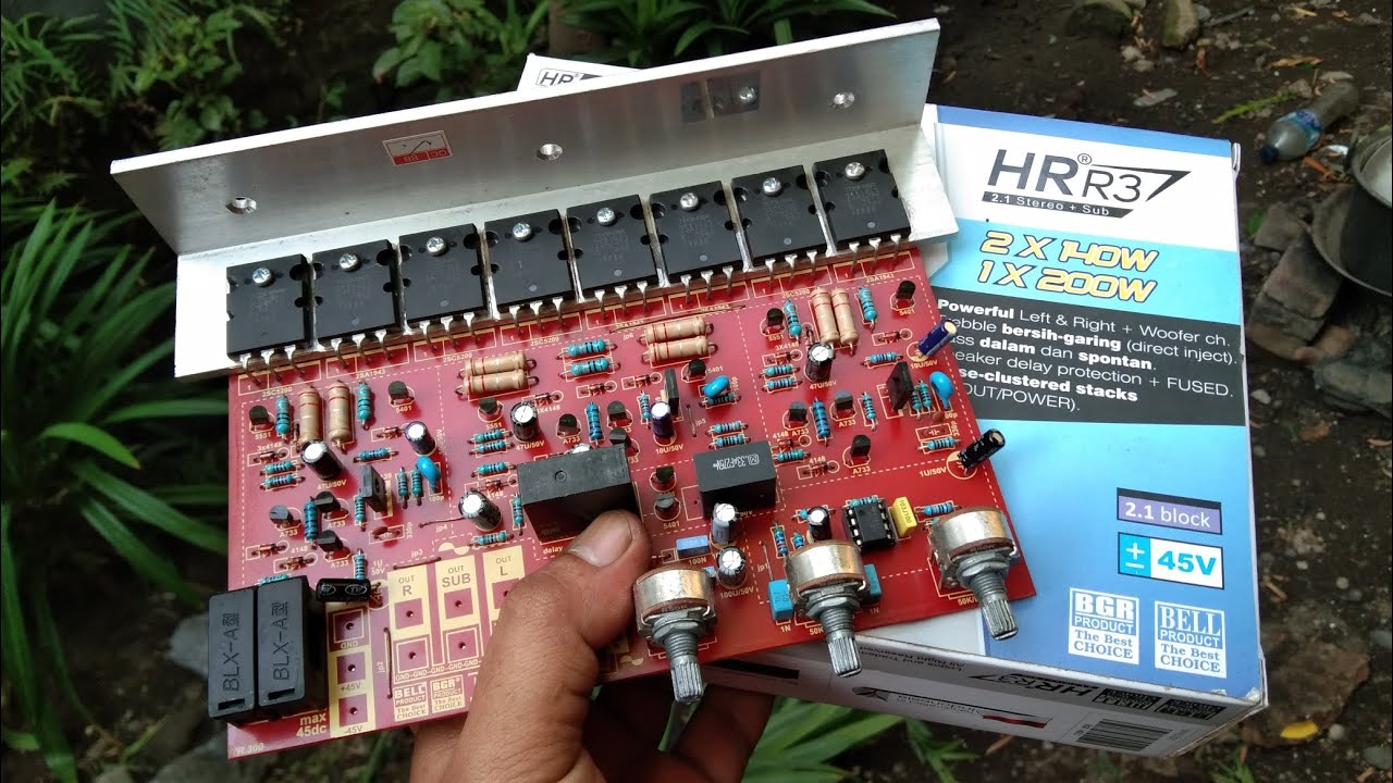 power HRR3 2.1 600WATT full horeq bass bliut dari BGR BELL,wajib coba.
