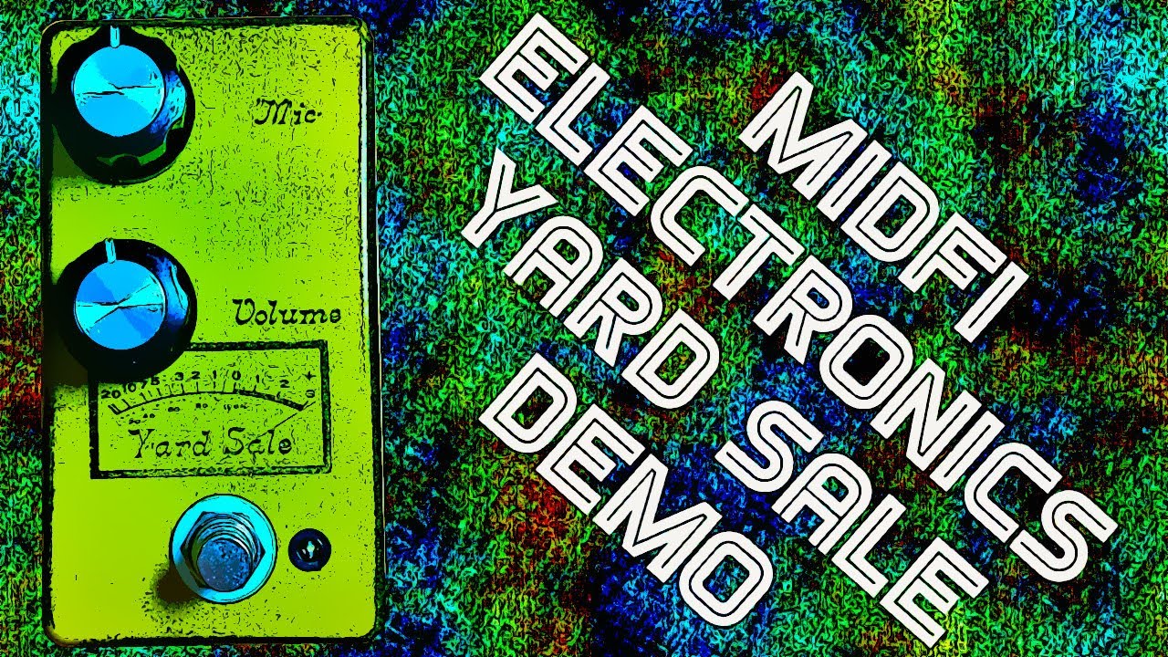 Midfi Electronics Yard Sale Demo