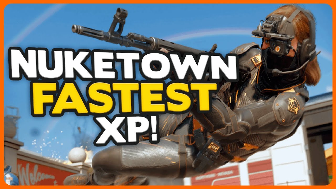 НОВЫЙ САМЫЙ БЫСТРЫЙ СПОСОБ ПОВЫСИТЬ РАНГ в Black Ops 6 с Nuketown (РАЗБЛОКИРУЙТЕ ВСЕ)