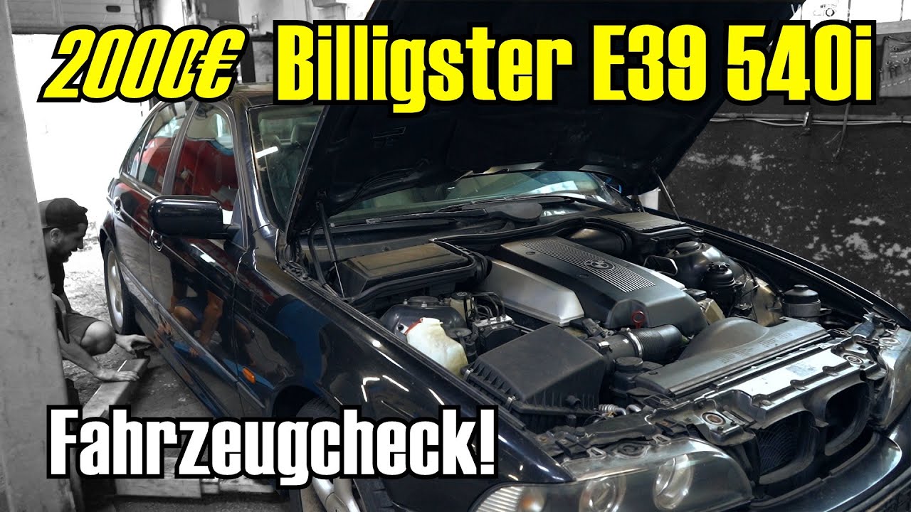 Damit bin ich 200kmh gefahren 😥KRASS | Billigster E39 V8 Check