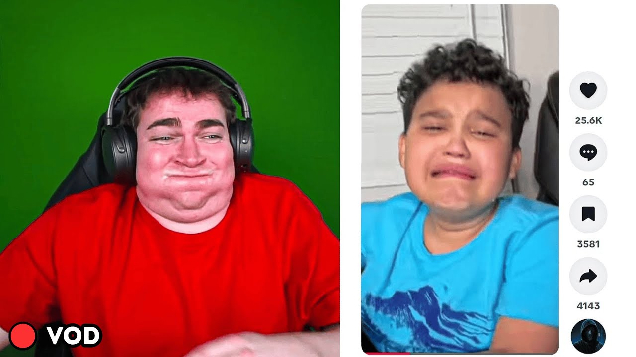 WATCHING TIKTOKS UNTIL I LAUGH (VOD)