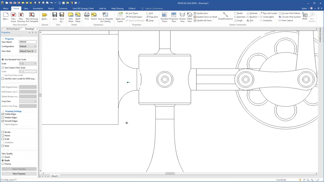 IronCAD Training 39 | 2D Drawing (1/7)