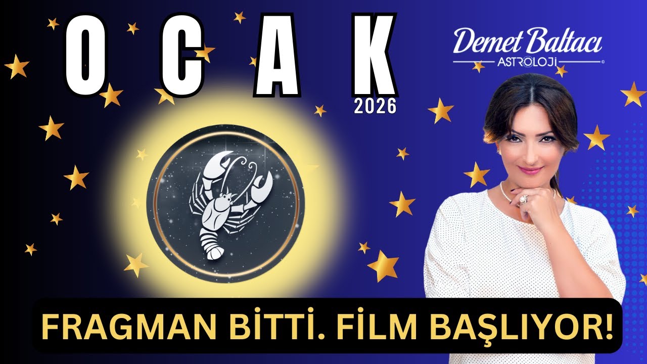 YENGEÇ Burcu Ocak 2026 🔥 Fragman Bitti. Hazırsanız Film Başlıyor! 🔥 #astroloji #ocak #yengeçburcu