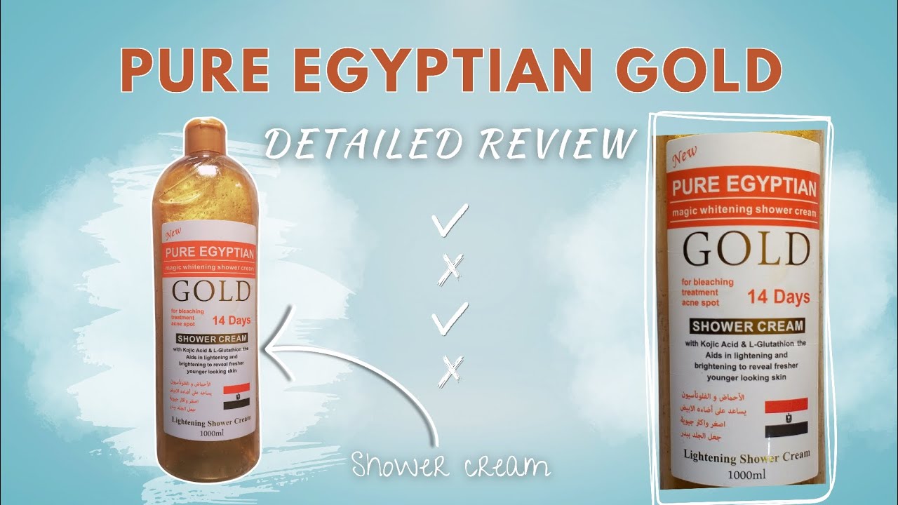 Reviews on EGYPTIAN GOLD SHOWER CREAM/GEL