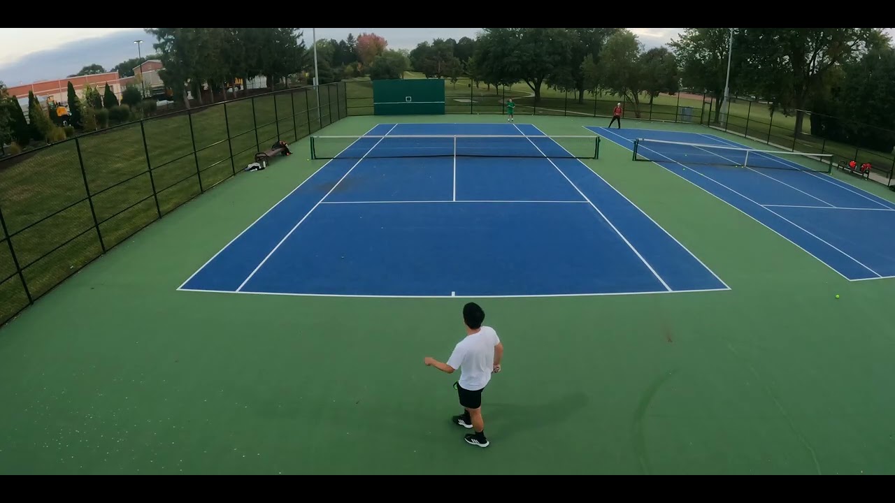 What's our UTR? Desperately trying to fix semi western forehand grip Singles practice match