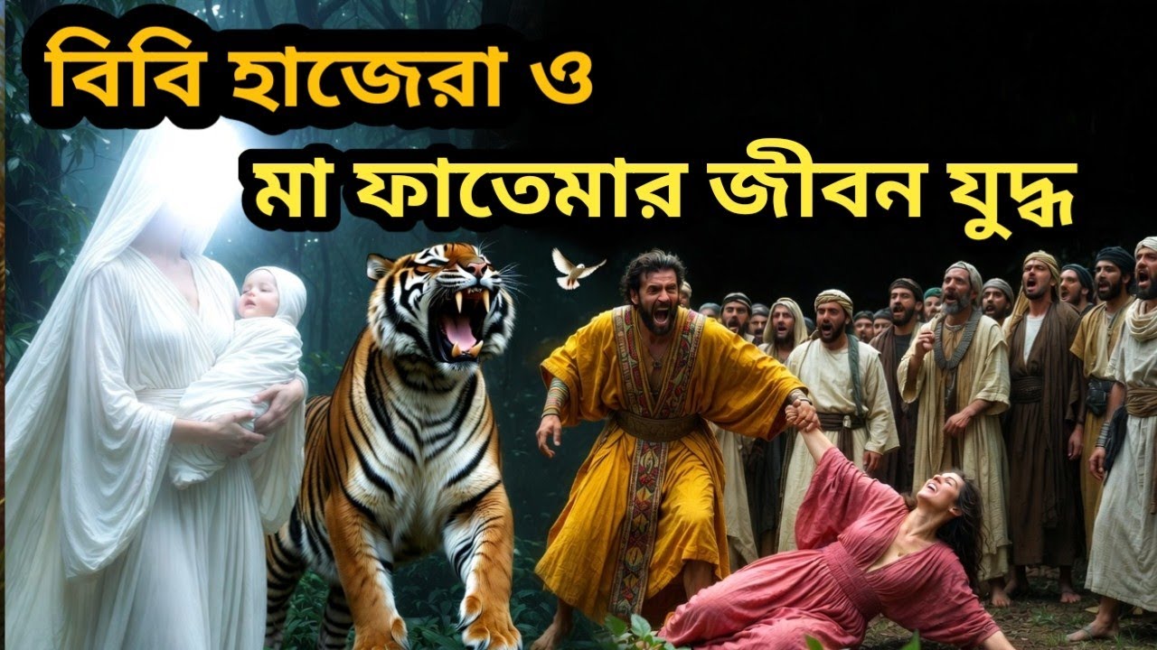 হযরত ফাতেমা রাঃ এর জীবনী ও বিবি হাজেরা আঃ এর অলৌকিক জীবন যুদ্ধ |বিবি হাজেরা আঃ এর অলৌকিক জীবন কাহিনী