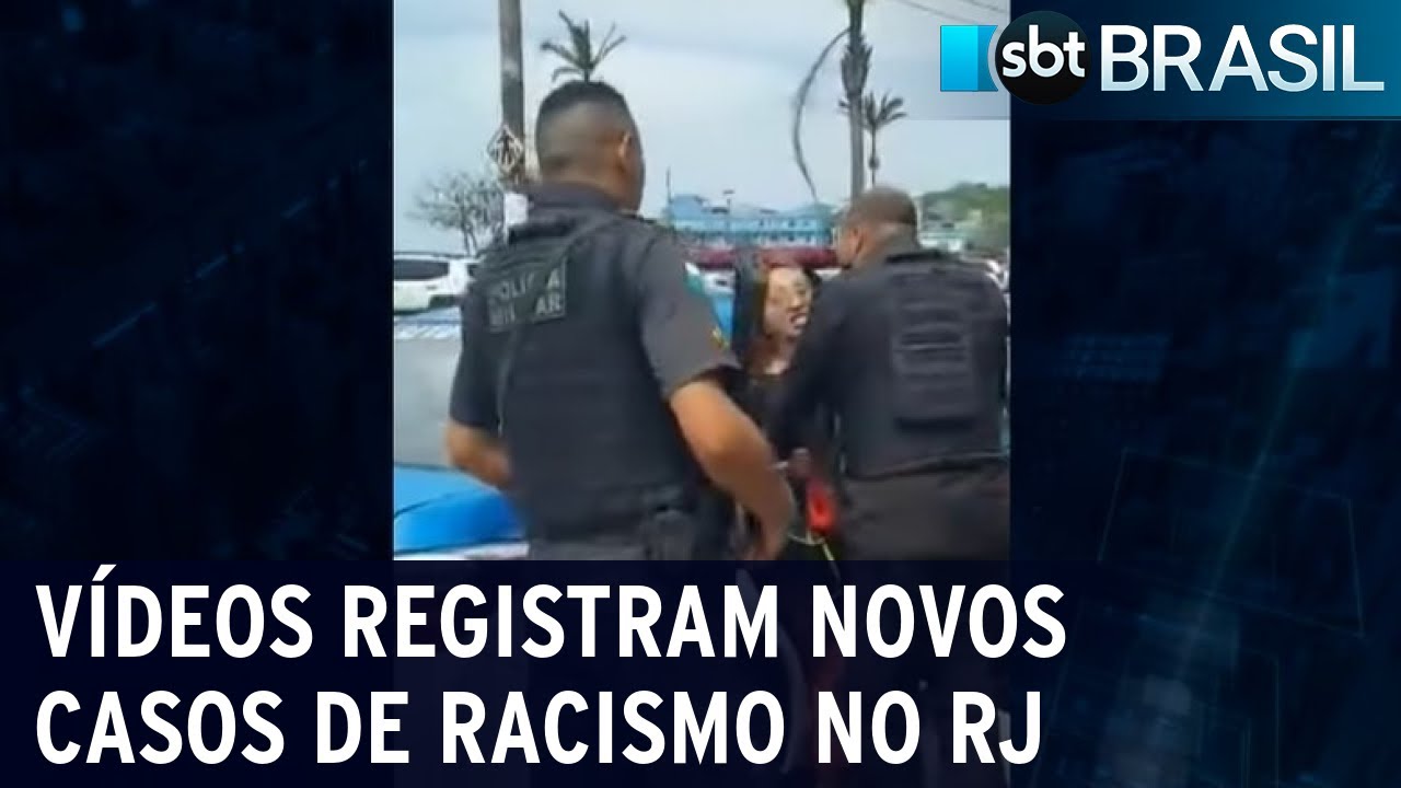 Vídeos registram novos casos de racismo no Rio de Janeiro | SBT Brasil (19/10/22)
