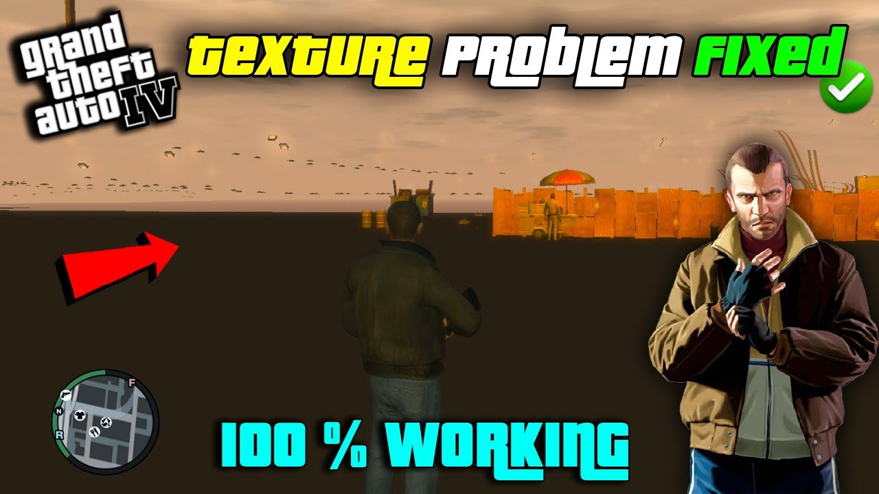 GTA 4 Graphics Problem Fix Windows 7/8/10 - Bug Fix : Commandline.txt | GTA IV Texture Missing Fix