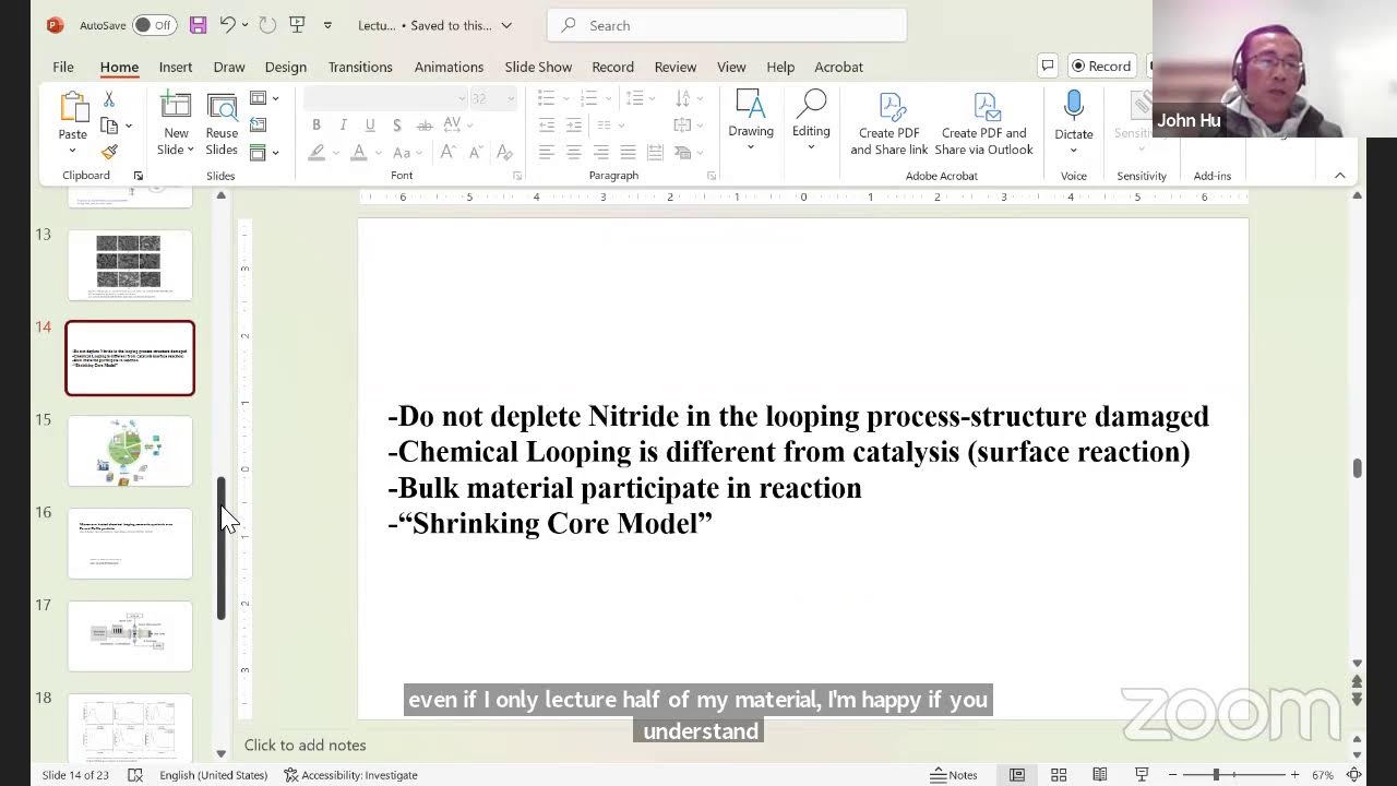GIAN Course : Tutorial 7: Case Study: Chemical Looping Ammonia Synthesis