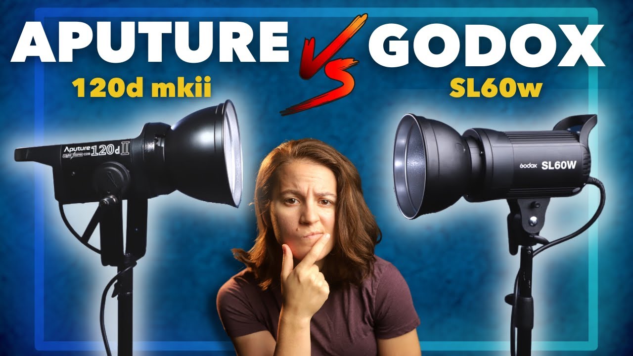 Aputure 120d mkii VS Godox SL-60w Comparison || Best Light for Filmmakers