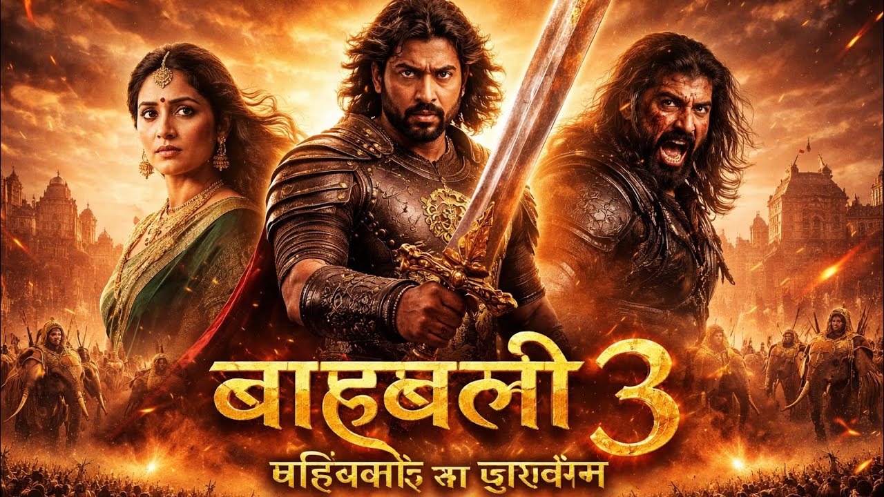Bahubali 3 Trailer | HINDI | CINIMATIC |  3D ANIMATION | #viral #trending #ai #hindi #movie #trailer