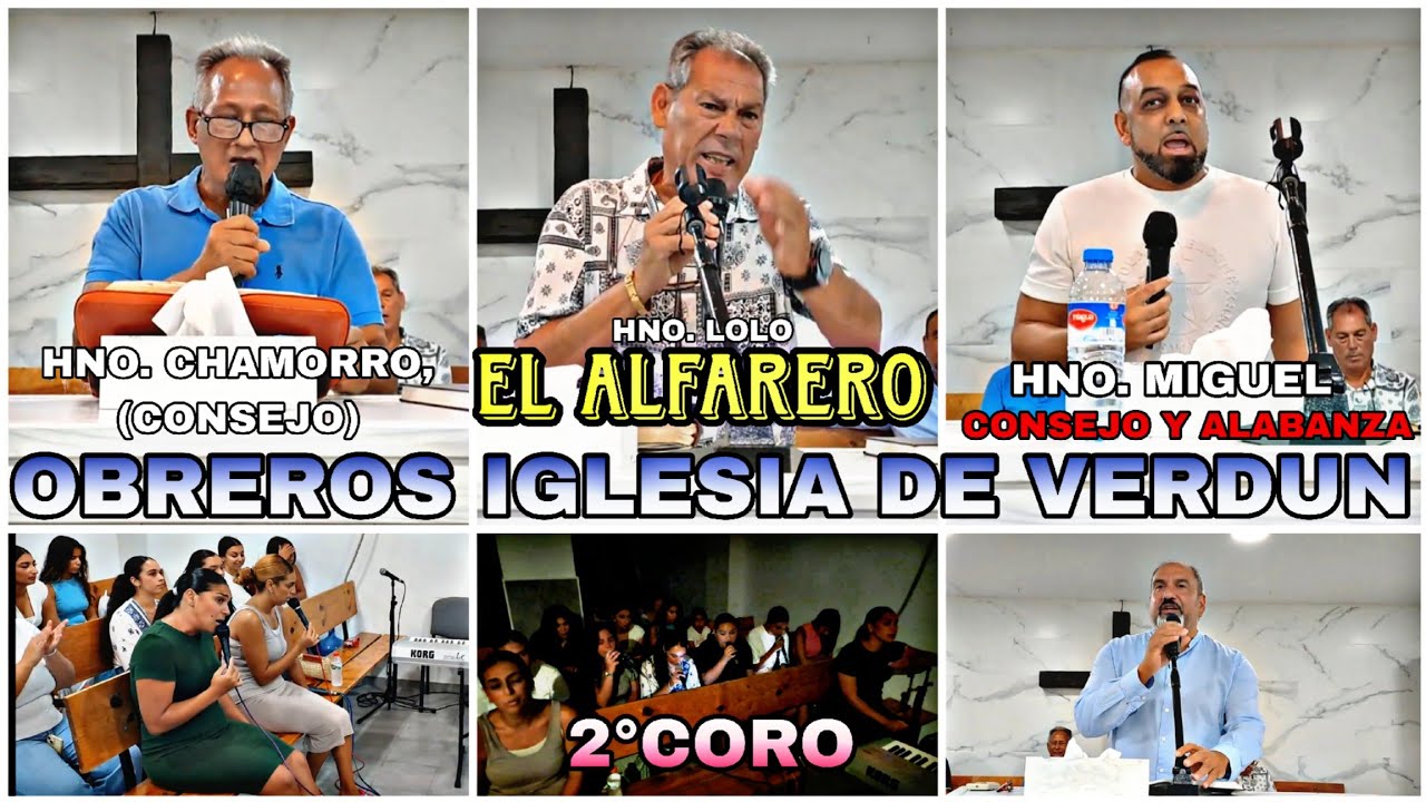 VISITA OBREROS DE VERDUN | INCREÍBLE CULTO COMPLETO DE BENDICIÓN