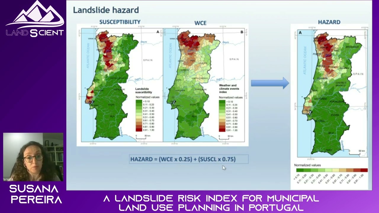 Susana Pereira - A landslide risk index for municipal land use planning in Portugal