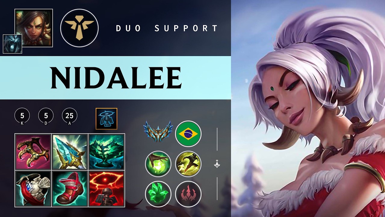 Nidalee Support vs Rakan - BR Challenger Patch 26.04