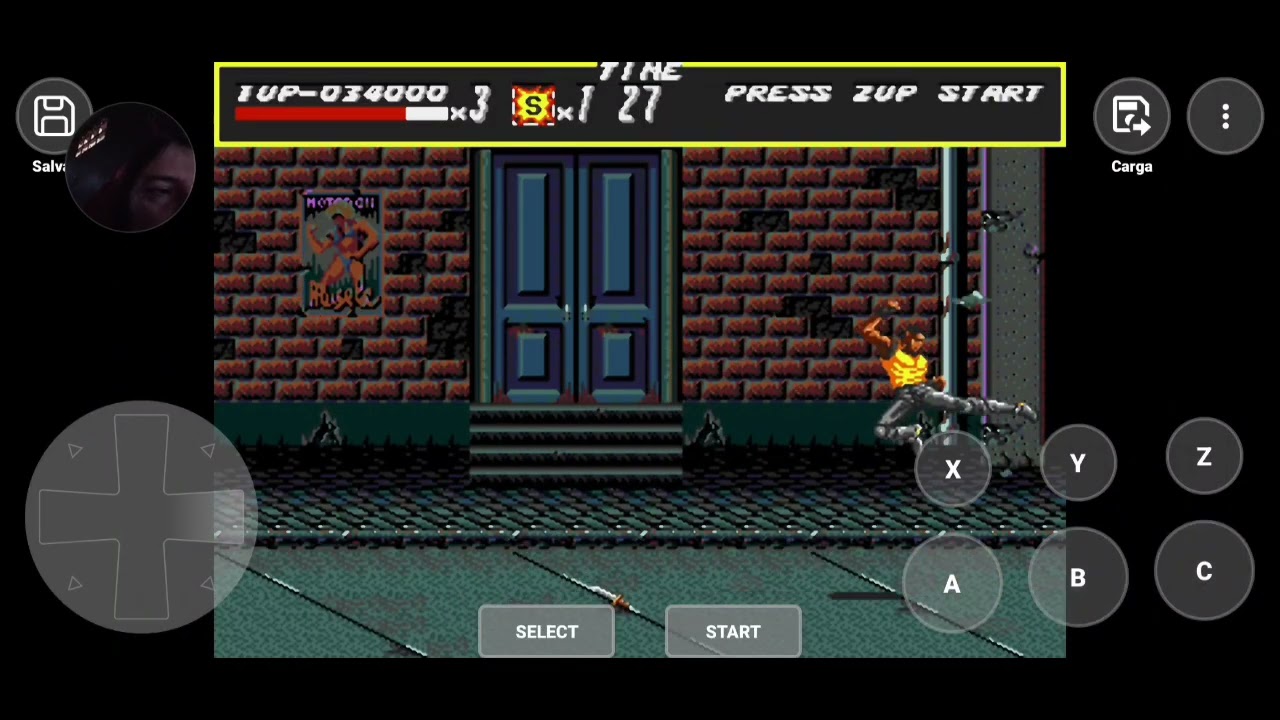 Gp7,strets of rage 1 ,part1 #streets of rage#gameplay#megadrive