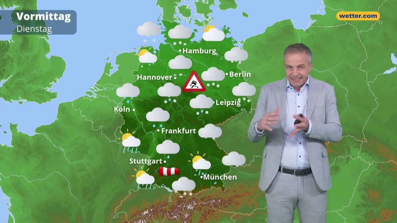 Wetter morgen: Hier droht Glätte durch Schnee und Eis!