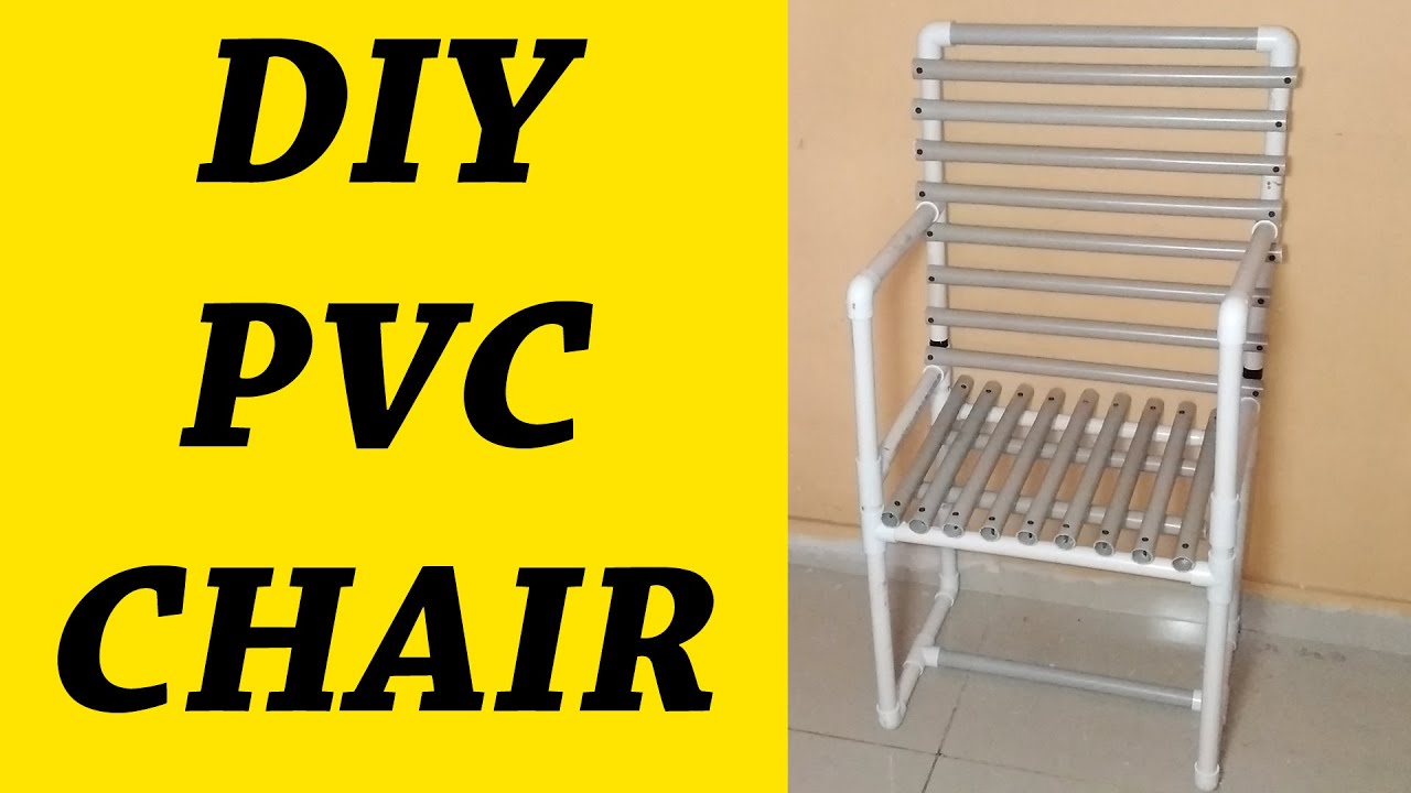 DIY pvc chair - pvc pipe projects - pvc pipe furniture