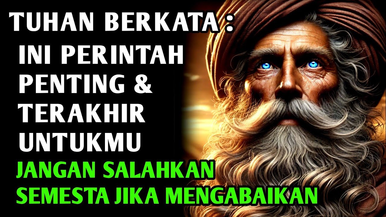 JIWA TERPILIH✨JIKA ANDA MENGABAIKAN HAL INI, JANGAN SALAHKAN TUHAN SEMESTA ALAM!