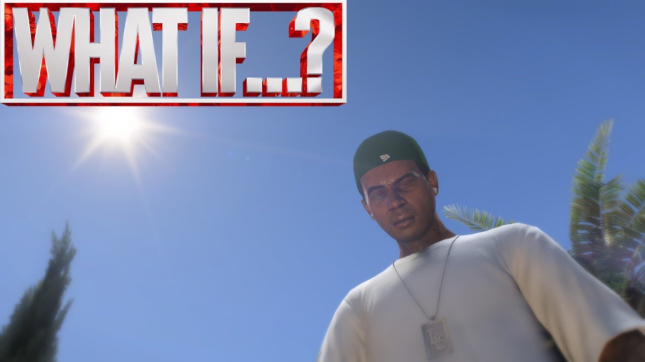 GTA 5 What If Lamar Went To Michael's House?
