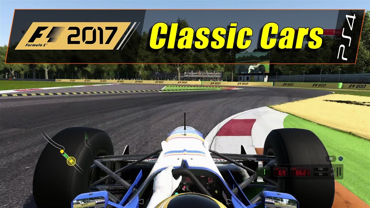 F1 2017 (PS4) - All 12 Classic Cars - V12s & 20000 RPM (1080@60)