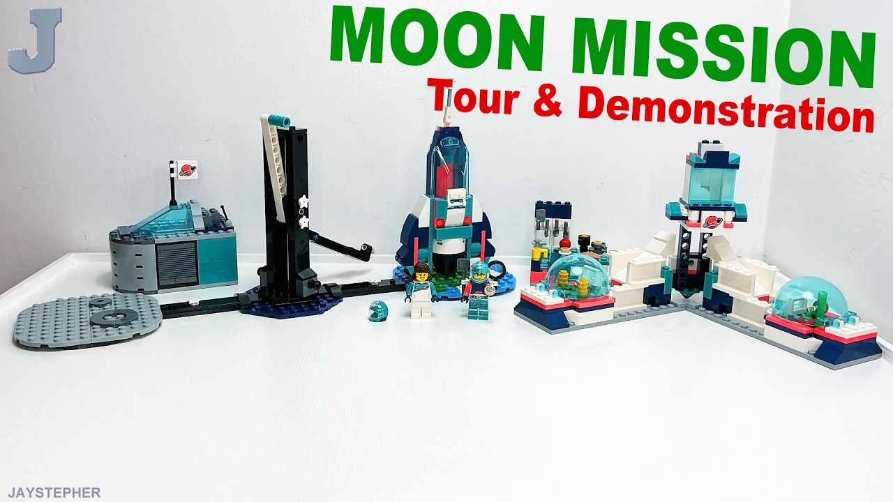 Набор LEGO Education 2026 «Научная миссия на Луну» (45200): распаковка, демонстрация и обзор.