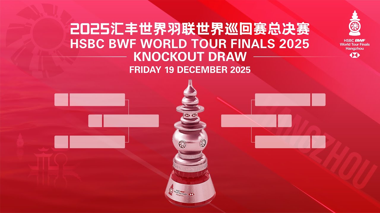 HSBC BWF World Tour Finals 2025 | Knockout Draw