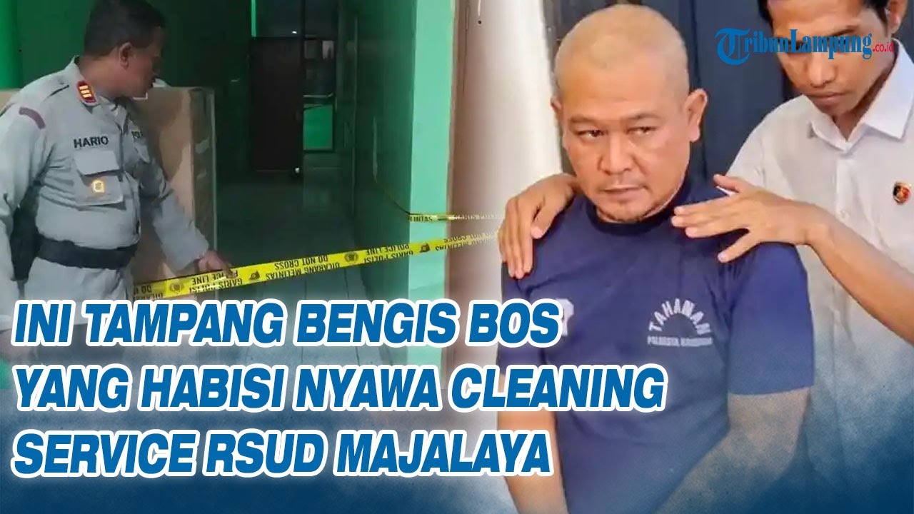 Tampang Bengis Bos yang Habisi Nyawa Cleaning Service RSUD Majalaya