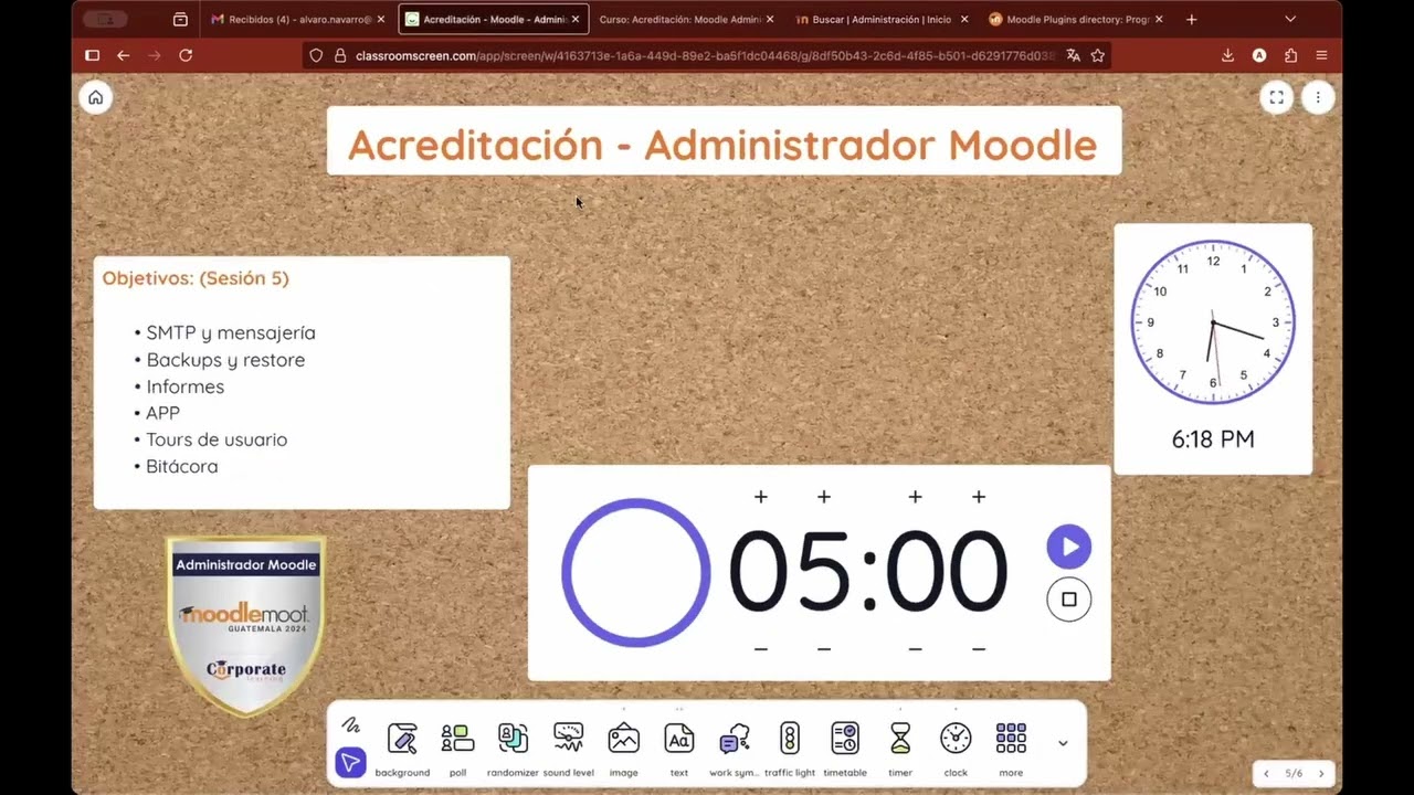 MOODLE 5   CORTINILLAS