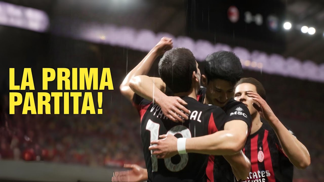 LA MIA PRIMA PARTITA SU eFOOTBALL